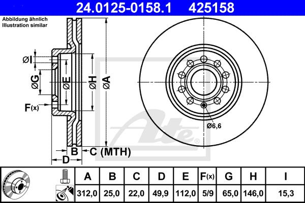 Brake Disc, Front