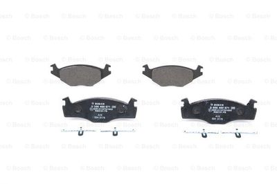 Brake Pad Set, FRONT