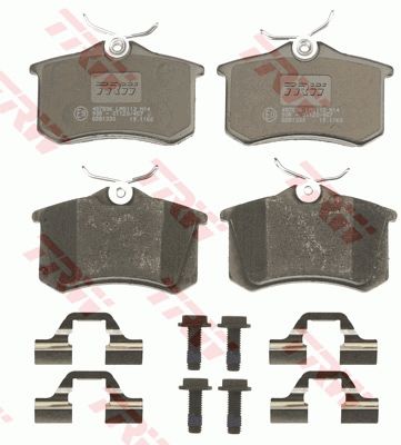 BRAKE PAD SET, REAR