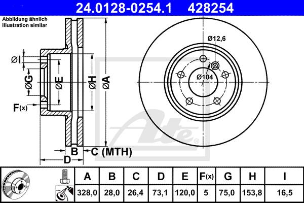  Brake Disc, Front	