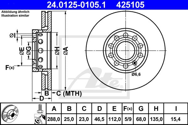 Brake Disc, Front
