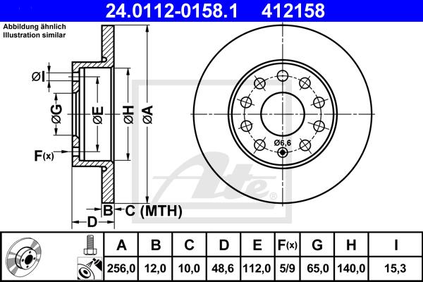 BRAKE DISC ,REAR 