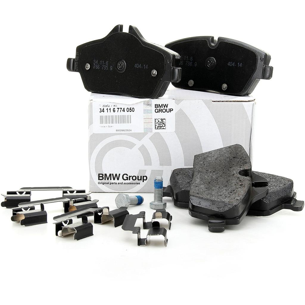 Brake pad set , Front