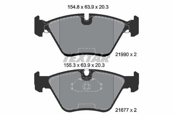BRAKE PADS , FRONT