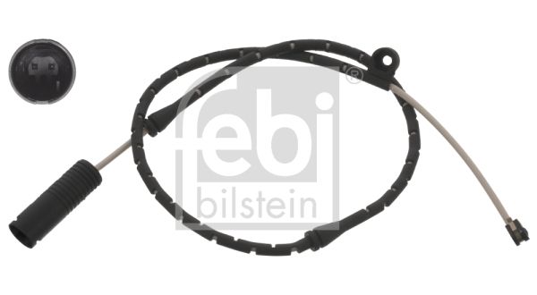 Warning Contact, brake pad wear , Front