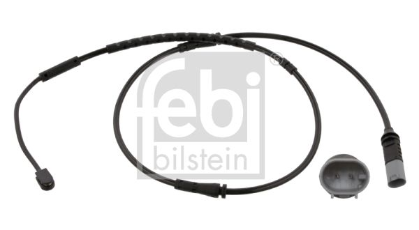 Warning Contact, brake pad wear, Front