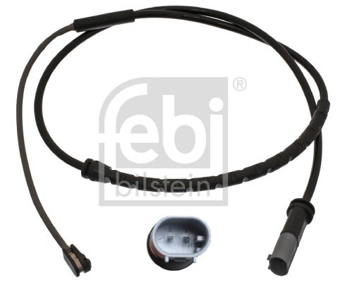 Warning Contact, Brake Pad Wear, REAR