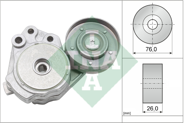  Tensioner Lever, v-ribbed belt