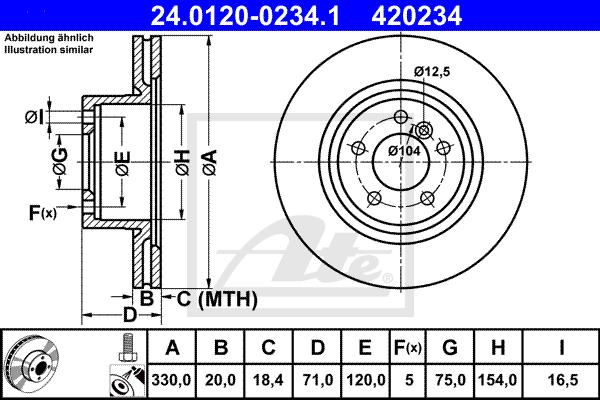 Brake Disc, Rear
