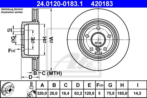 Brake Disc, Rear