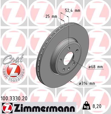 Brake Disc, Front