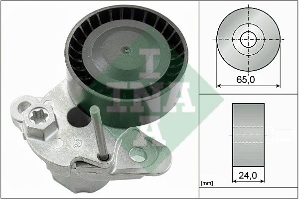 Tensioner Lever, v-ribbed belt