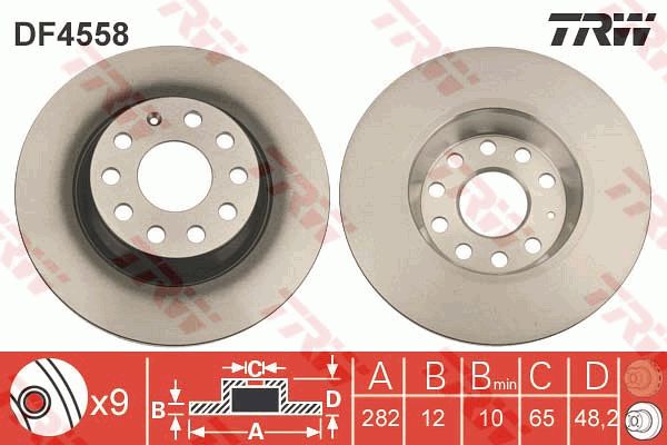 Brake Disc, REAR 
