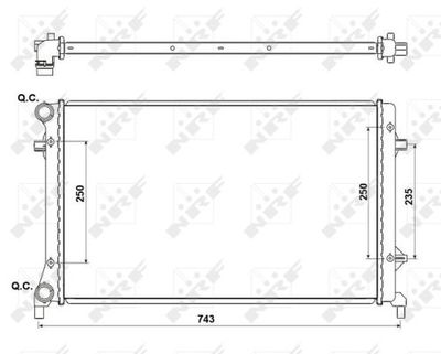 Radiator, Engine Cooling