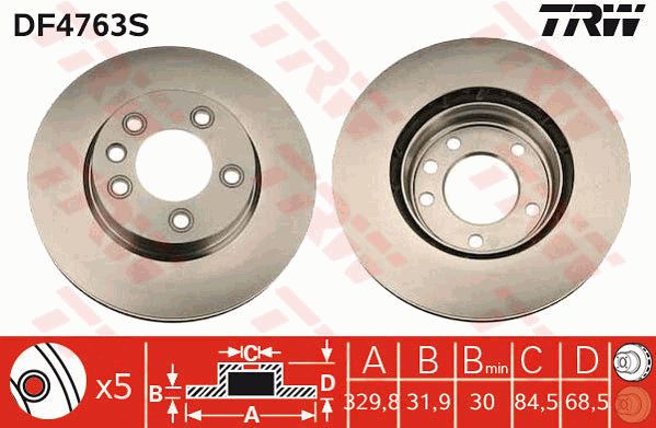 Brake Disc, Front 