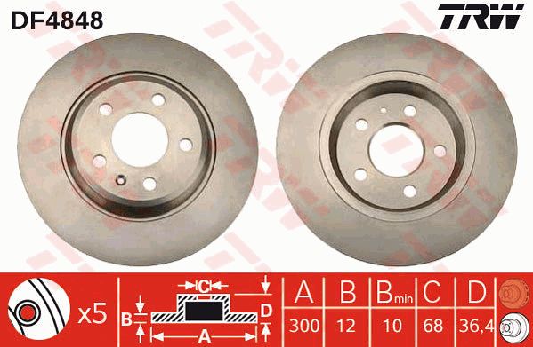 Brake Disc, REAR 
