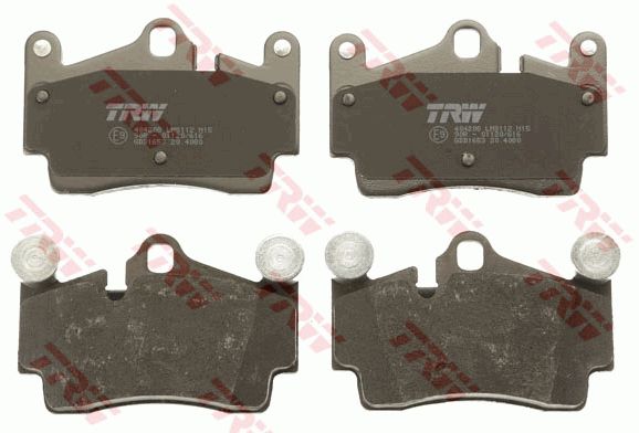 BRAKE PAD SET, REAR