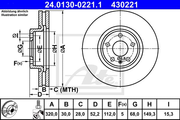 Brake Disc, Front