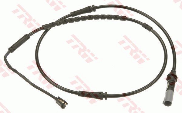 Warning Contact, brake pad wear, Front
