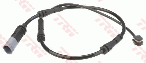 Warning Contact, brake pad wear , Front