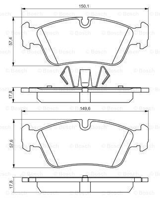 BRAKE PADS FRONT