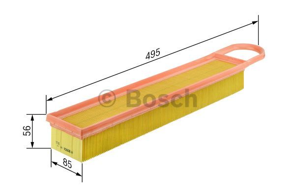 Air cleaner element, engine