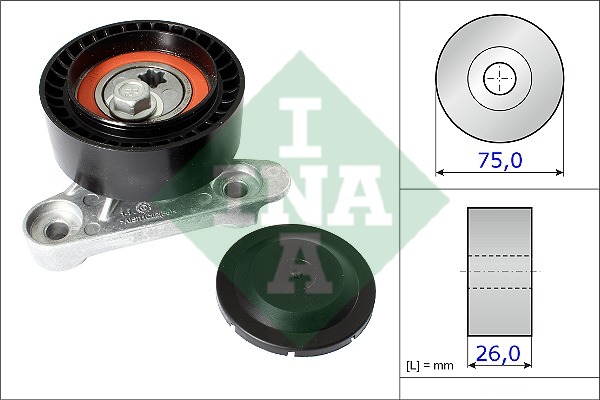 Tensioner Lever, v-ribbed belt 