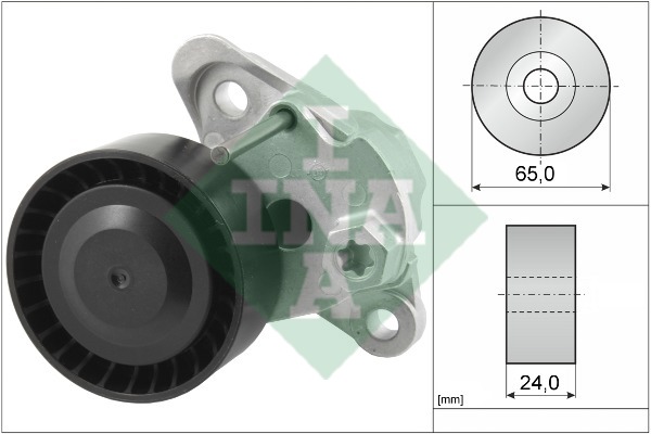 Tensioner Lever, v-ribbed belt
