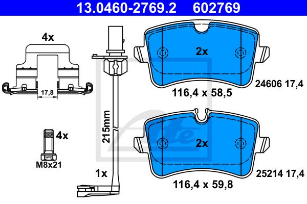 Brake Pad Set 