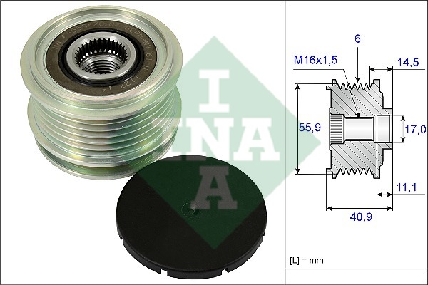 Alternator Freewheel Clutch