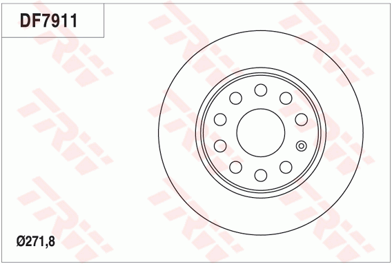 Brake Disc, REAR 