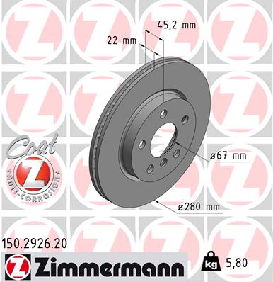 Brake Disc, Front
