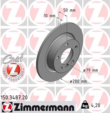 Brake Disc, Rear