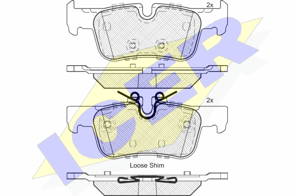 Brake Pad Set ,REAR