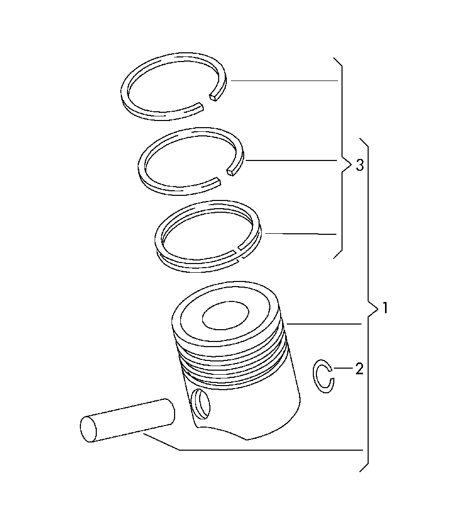 Piston ring kit