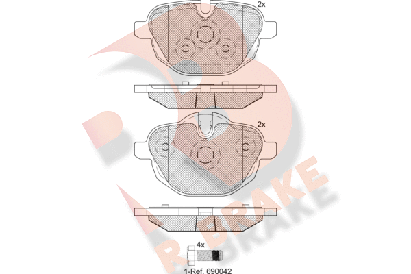 Brake Pads, REAR