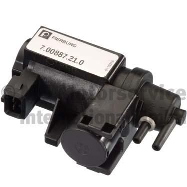 Pressure converter, turbocharger