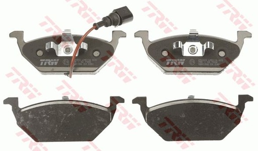 [1K0698151A-TRW] BRAKE PAD , FRONT