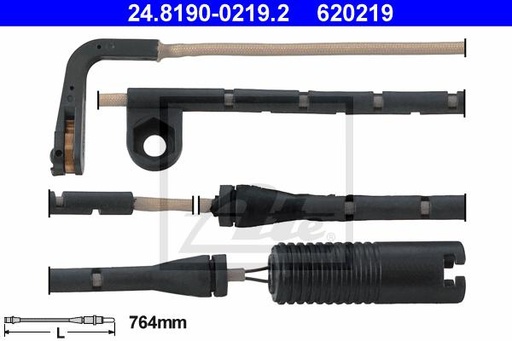 [34352229018ATE] Warning Contact, Brake Pad Wear , front	