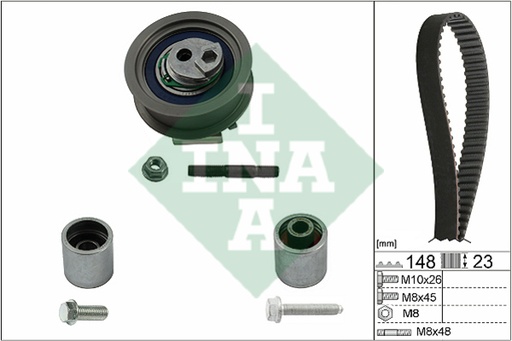 [06F198119A-INA]  Timing Belt Set