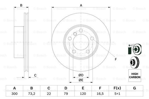 [34116792217B] DISC BRAKE , FRONT