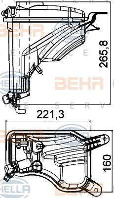 [17137640514BE] EXPANSION TANK