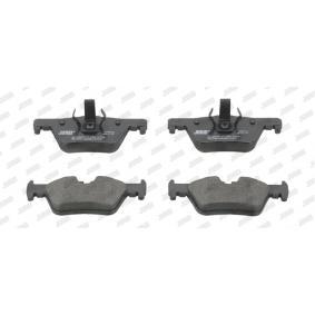 [34216873093JU] BRAKE PADS, Rear