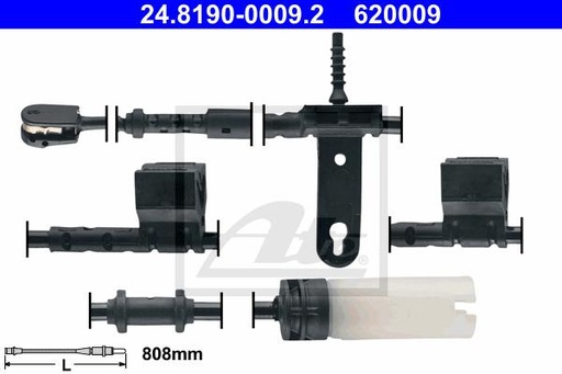 [34356792572ATE] Warning Contact, brake pad wear	
