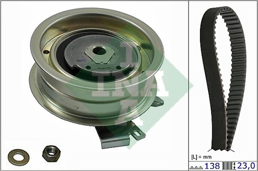 [06A198119D-INA] Timing Belt Set 
