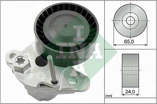 [04E145299L-INA] Tensioner Lever, v-ribbed belt