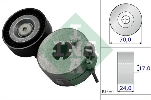 [06H903133G-INA] Tensioner Lever 