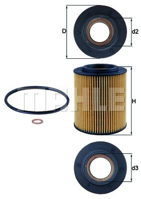 [11427512300MH] OIL FILTER