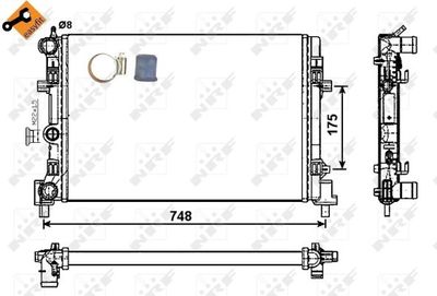 [6R0121253A-NRF] ردياتير
