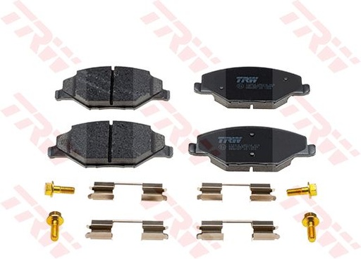 [6RU698151B-TRW] BRAKE PAD SET, FRONT